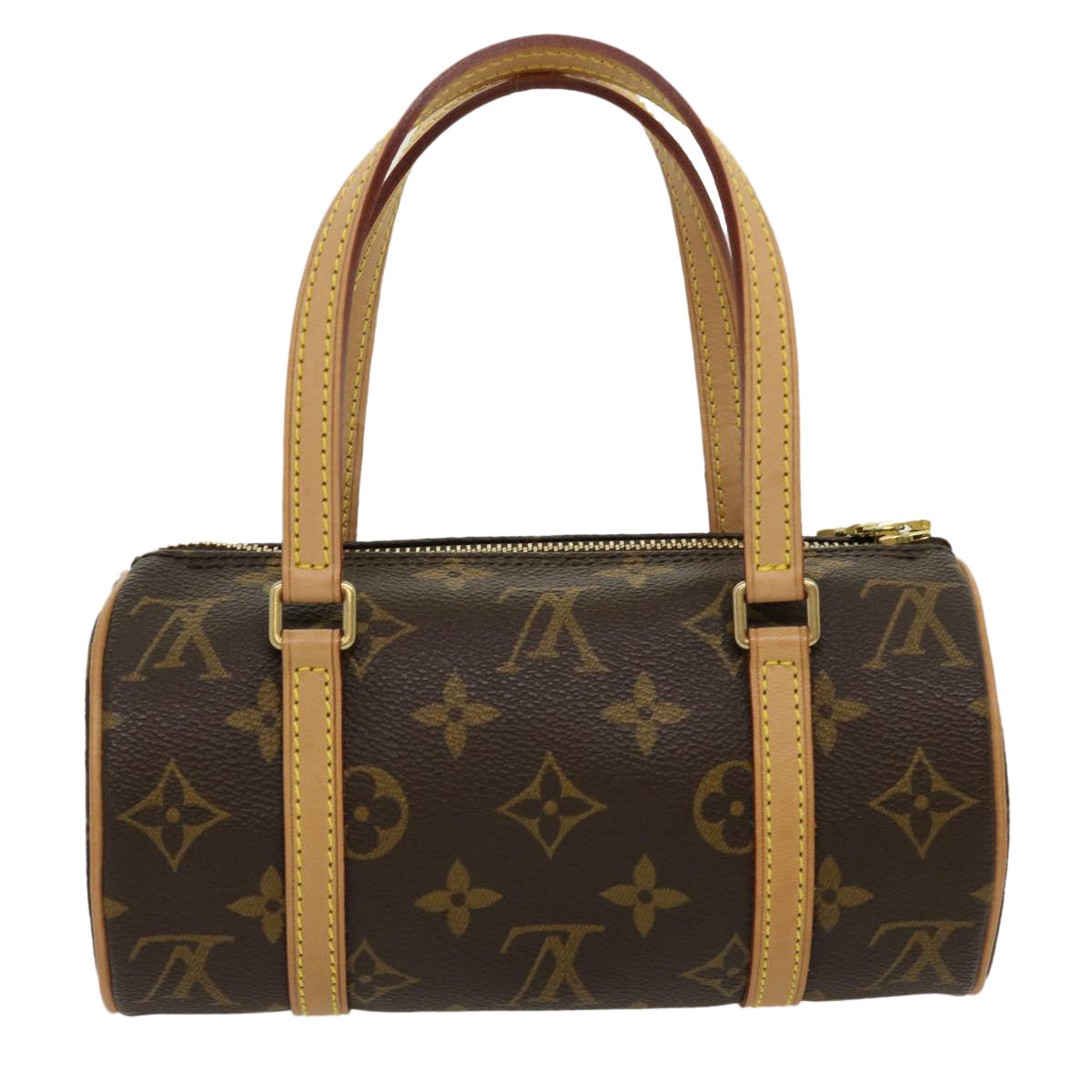 LOUIS VUITTON Monogram Papillon 19 Hand Bag LV yk4702A