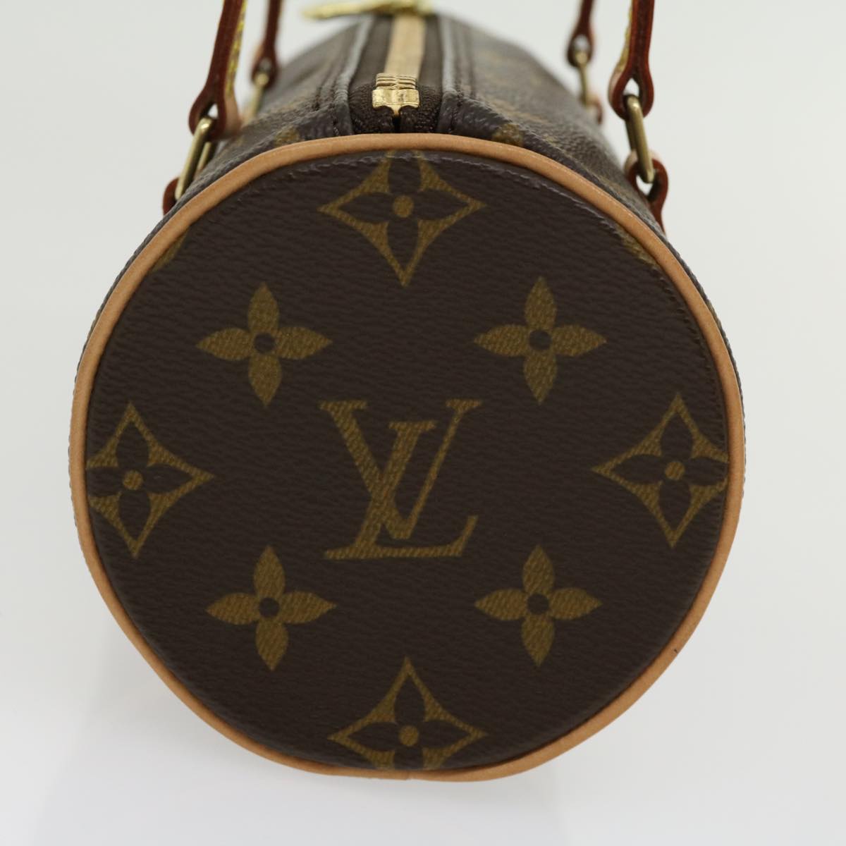 LOUIS VUITTON Monogram Papillon 19 Hand Bag LV yk4702A