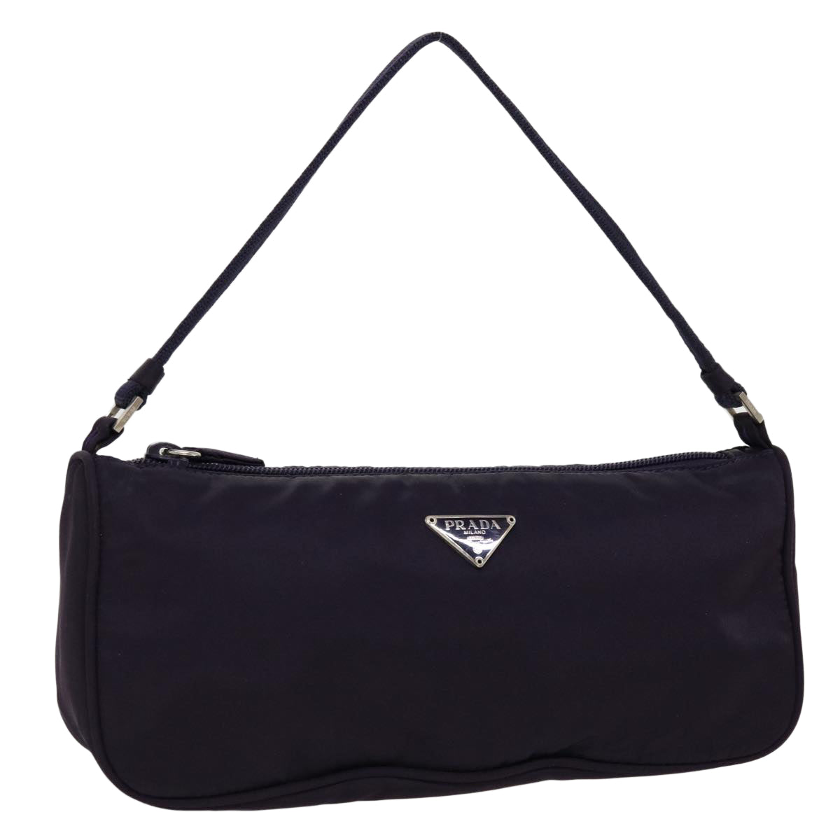 Prada Accessory Pouch Nylon Purple Luxury Handbag