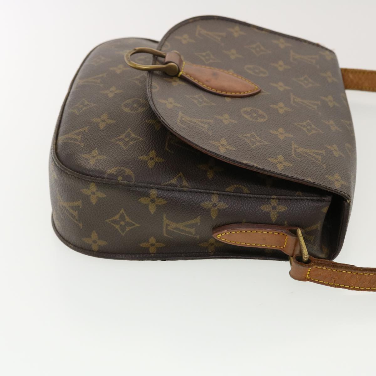 LOUIS VUITTON Monogram Saint Cloud GM Shoulder Bag M51242 LV yk6371