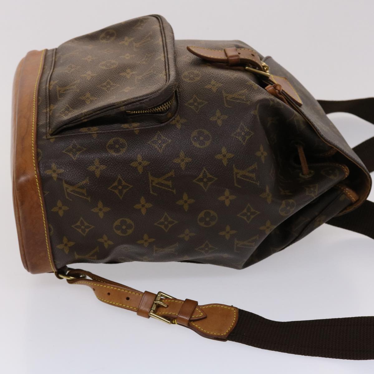 LOUIS VUITTON Monogram Montsouris GM Backpack LV Auth yk7608