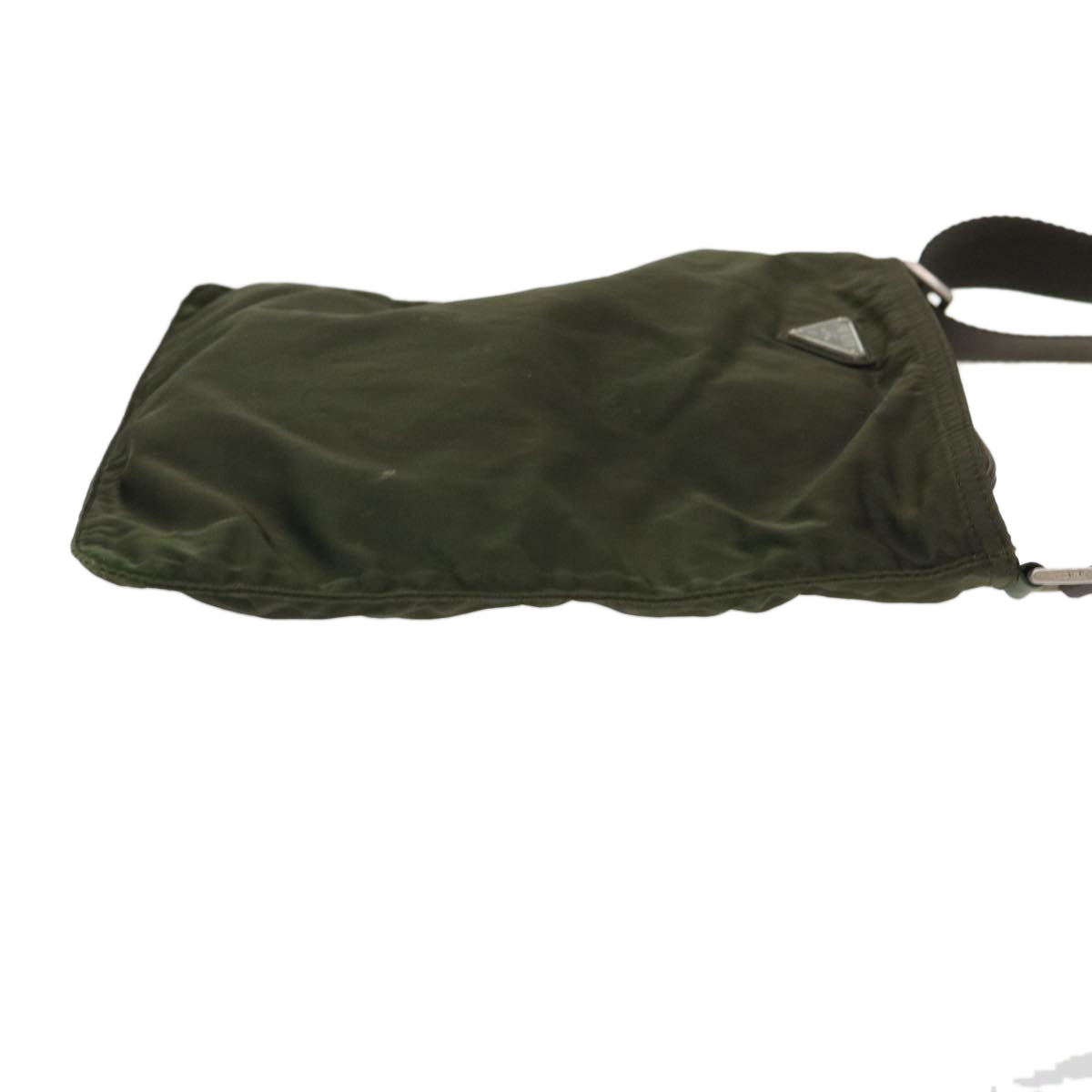 Prada Shoulder Bag Nylon Khaki