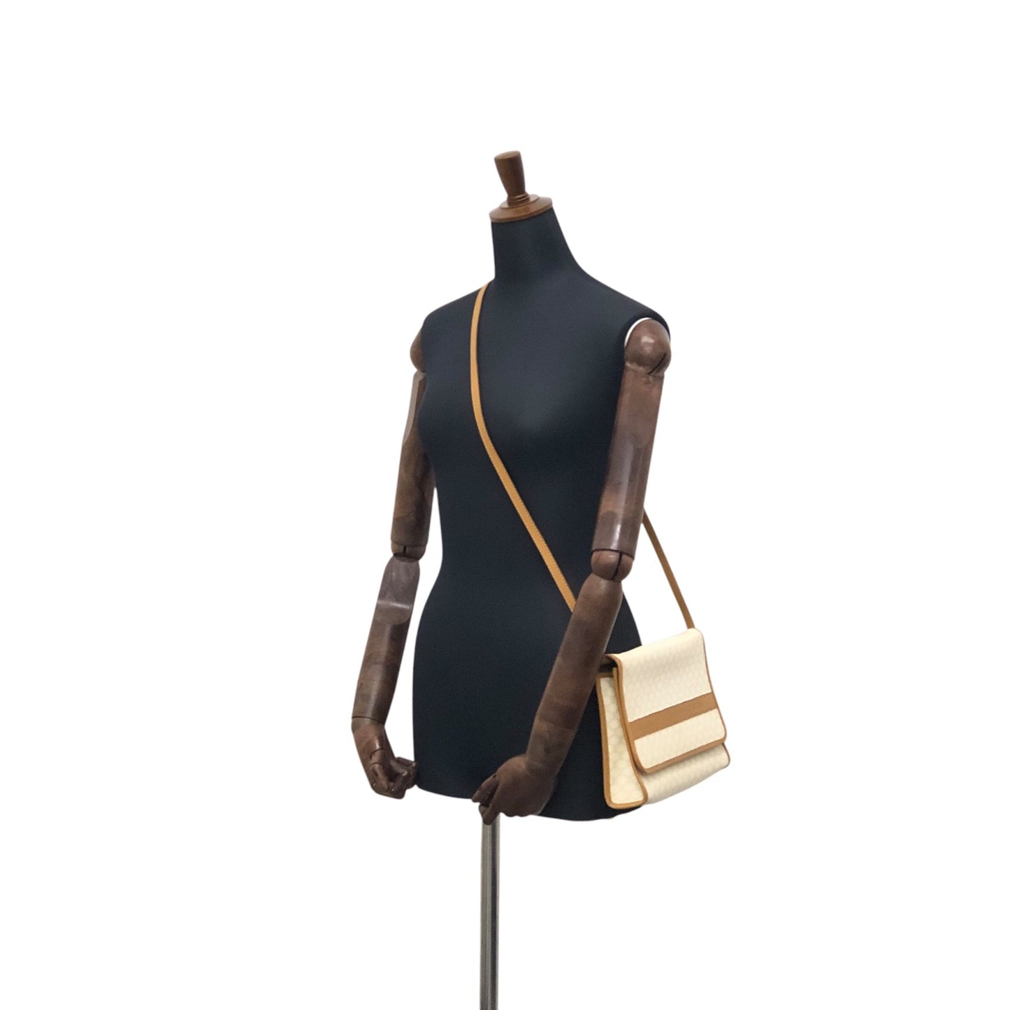 CELINE Macadam Shoulder bag White cwjrtc