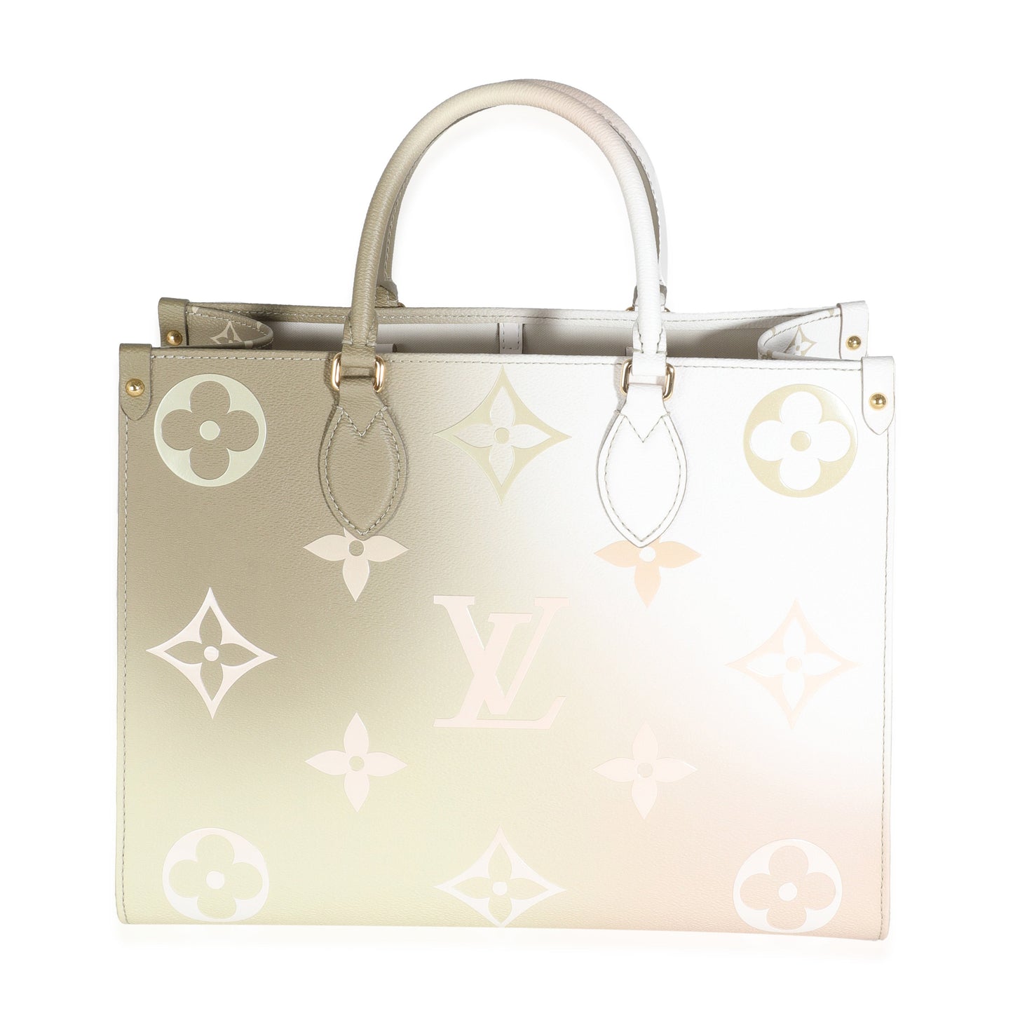 Louis Vuitton Khaki Monogram Canvas Spring In The City Sunset Onthego MM
