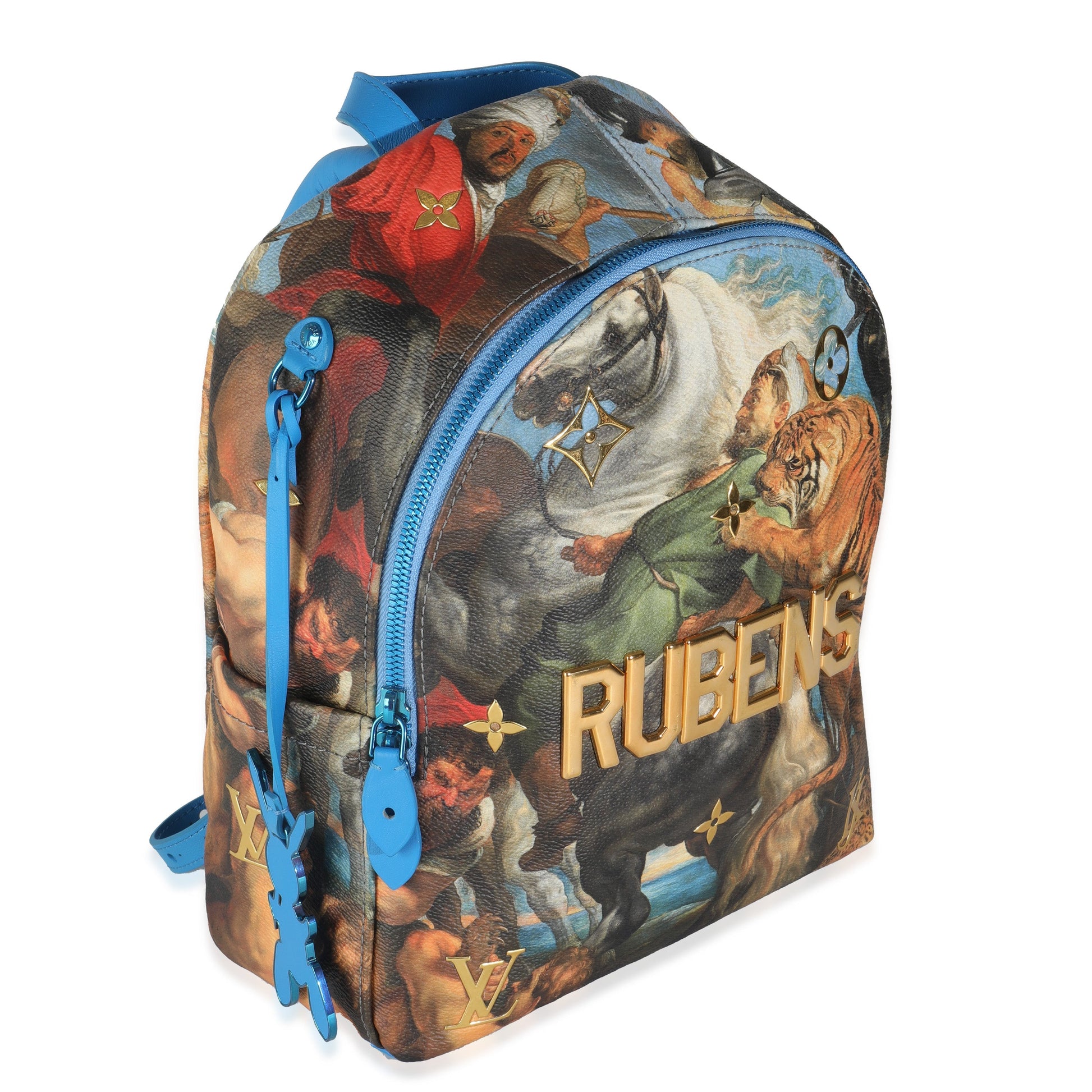 Louis Vuitton x Jeff Koons Multicolor Canvas Rubens Palm Springs Backpack