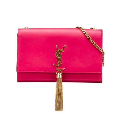 Saint Laurent Kate Monogram Leather Shoulder Bag